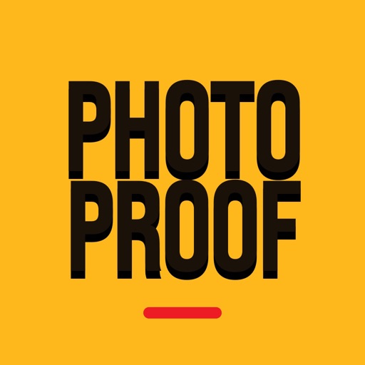 Photo Proof app icon